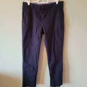 Banana Republic ankle length black pants size 2